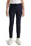 Länge: Knöchellang C&A Damen 5-Pocket Hosen Casual Mid Rise/Mid Waist Viskose Stretch dunkelblau 46 S-L-R