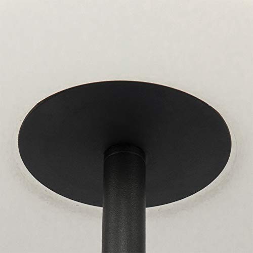 Qazqa Design außen Stehleuchte, Stehlampe für den Garten - Virginia - Schwarz, max. 23W, Geeignet für LED, 135cm, IP65