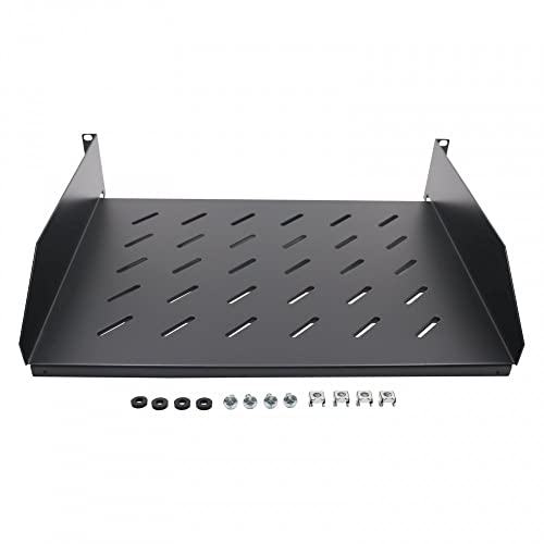 Étagère pour baie 19 2U composant de support en acier pour rack