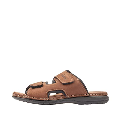 Rieker 25559, Ciabatte Uomo, Braun