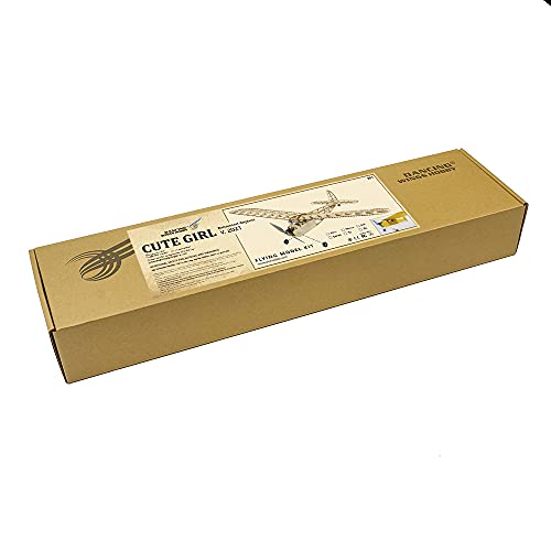 Avión de madera de balsa de 1150mm, el reto de construcción ideal para adultos 7