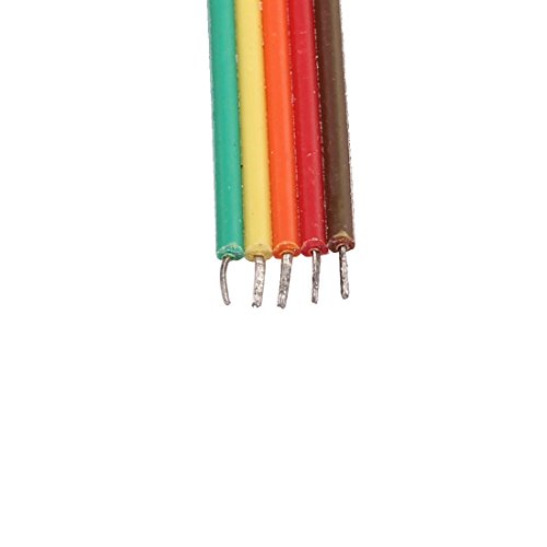 Aexit 10 piezas cables jumper hembra 5P 50cm miniatura 3
