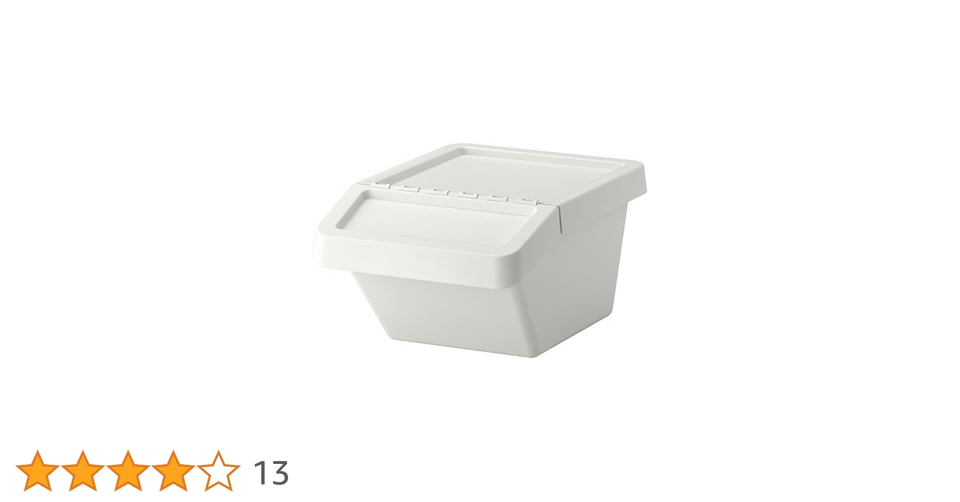Amazon | IKEA(イケア) SORTERA 37 l 90255898 分別ゴミ箱 ふた付