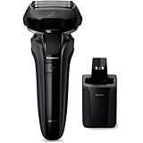 【Amazon.co.jp限定】パナソニック ラムダッシュPRO メンズシェーバー 5枚刃 全自動洗浄充電器 お風呂剃り可 黒 ES-NLV7X-K