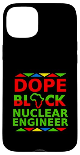 Dope Black Nuclear Engineer Proud Black ProfessionalLA X}zP[X iPhone 15 Plus p