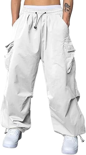 areal fashion Men's Cargo parashuit Trousers, Regular Fit-picture-37