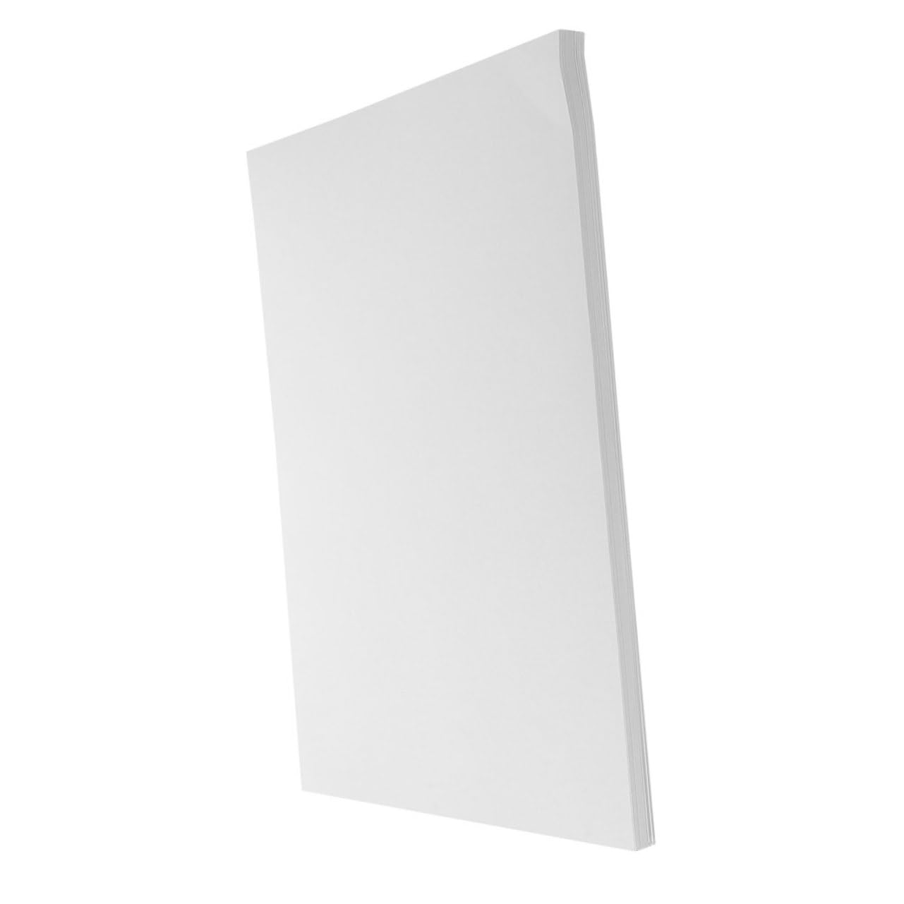 Papier à Aquarelle Blanc Épais 100 Feuilles pour Peinture
