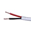 Monoprice Access Series 12 Gauge AWG CL2 Rated 2 Conductor Speaker Wire/ Cable - 100ft Fire Safety In Wall Rated, Jacketed In White PVC material 99.9% Oxygen-Free Pure Bare Copper