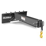 MechMaxx Adjustable Skid Steer Crane Jib
