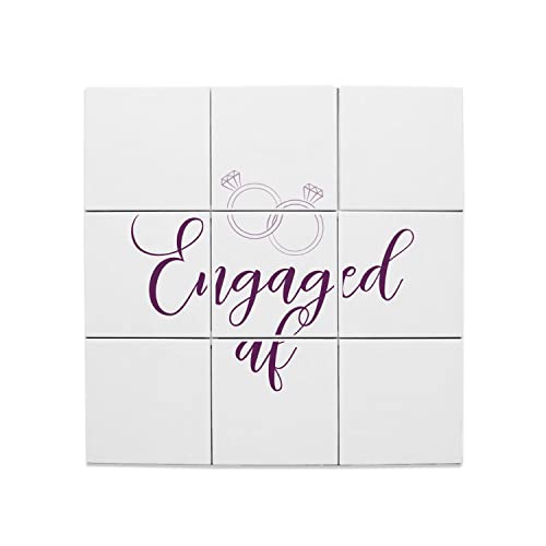 Carreaux céramique mariage de 60x60cm fresque murale de fiançailles
