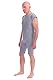 Pflegeoverall „Dolcezza“, Komfort, Unisex, grau, XL