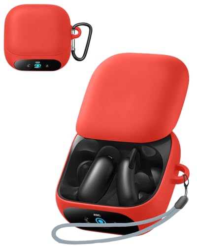 For Anker Soundcore Liberty 5 Pro �P�[�X YAJOJO ���C�����X �C���[�z�� �[�d�P�[�X�J�o�[ �J���r�i�E�L�[�`�F�[���t�� �V���R���ی�P�[�X �����h�~ �ϏՌ� �h�o �L�Y�h�~ �w��h�~ Anker Soundcore 