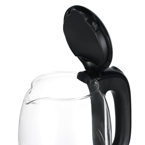 Hervidor eléctrico Salton vidrio 1.7 L con base 360° miniatura 4