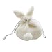 Lurrose Un Sac à Cordes en Peluche, Un Petit Lapin, Un Sac en Peluche, Un Sac cosmétique, Un Sac à Cordes pour Filles.