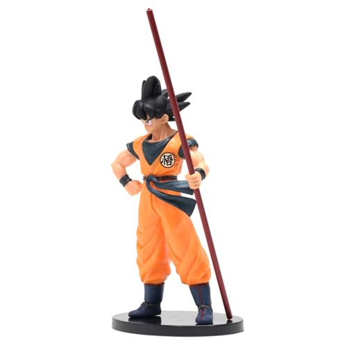 Image of Daiyamondo Premium Anime Action Figure- Unlease The Power of Highly Detailed Collectible with Dynamic Pose (Goku with Stick)(16cm Height)