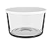 Anchor Hocking Glass Trifle Bowl with Lid, 104 oz Glass Salad Bowl with Plastic Lid