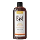 Bulldog Skincare Lemon & Bergamot Shower Gel for Men, Natural, Refreshing Men's Shower Gel, 500 ml