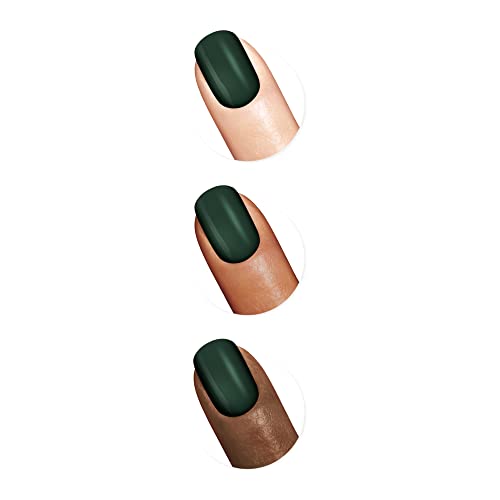 Sally Hansen Good. Kind. Pure. Nail Polish | Plant-Based, Vegan, 16-Free Formula | Opaque, Shiny | 374 Matcha Love | Dark Green Nail Color
