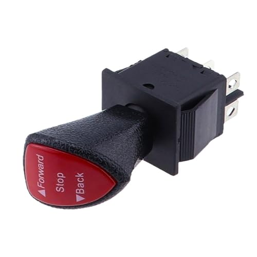 Interruptor DPDT KCD4-604-6P basculante de 6 pines y 16A para control eléctrico 3