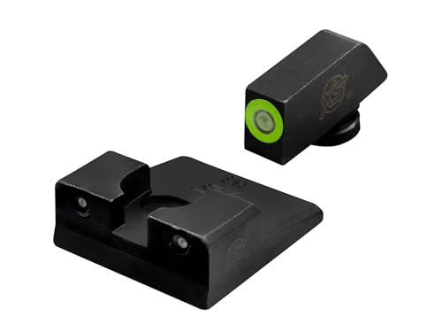 XS SIGHTS R3D Tritium Night Sight Green for Taurus G2C, G2 PT III, G2C Millennium G2, G2S, & G3; Front and Rear Glow in The Dark Tritium