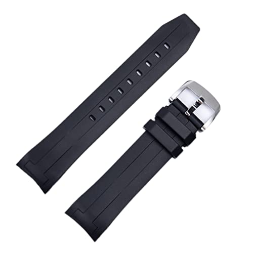 Bracelet de montre en silicone 22mm pour T120 Seastar T120417A