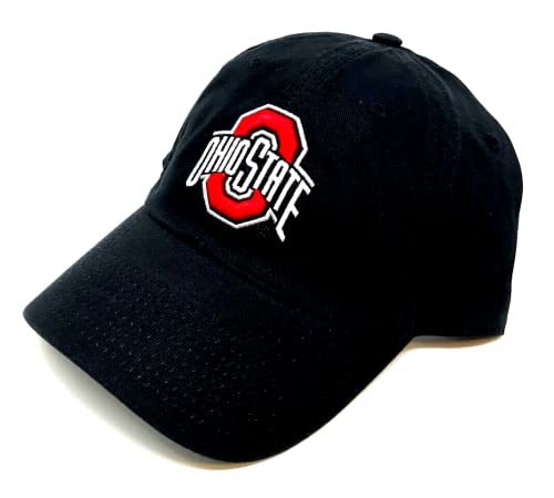 Gorra Ohio State ajustable clásica negra miniatura 3
