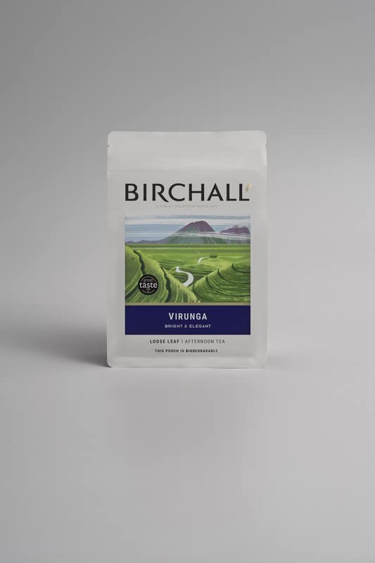 BirchallTea Bags, Virunga Afternoon Tea, Experience the Bright and Aromatic Flavors of Virunga Afternoon Tea - A Treat for Your Senses, 6 Boxes of 250g Loose Leaf Tea