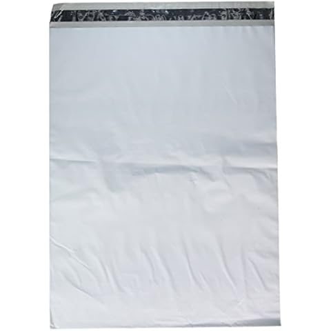 50 14.5x19 White Poly MAILERS ENVELOPES Bags 14.5 x 19 Cover