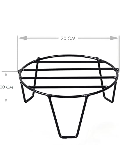 Image of Heavy Duty Stainless Steel Trivet Stand | Heat Resistant Pot Holder | Durable Kitchen Rack for Hot Utensils