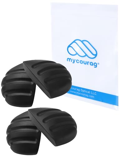 2 Pairs Replacement Silicone Rubber Nose Pieces Compatible with Maui Jim Makaha/Banyans/Sandy Beach/Ho'okipa Sunglass