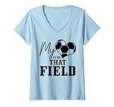 Photo Gallery donna calcio mamma - il mio cuore è su quel campo allenatore ragazze calcio maglietta con collo a v Photo Gallery donna calcio mamma - il mio cuore è su quel campo allenatore ragazze calcio maglietta con collo a v