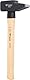 BRILLIANT TOOLS BT077150 Schlosserhammer mit Hickory-Stiel, 1600 g, französische Form [Powered by KS TOOLS]