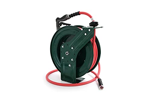 Image of Zephyr Heavy-Duty Auto-Retractable Water /Garden Hose Reel (Industrial-Grade) Made in India