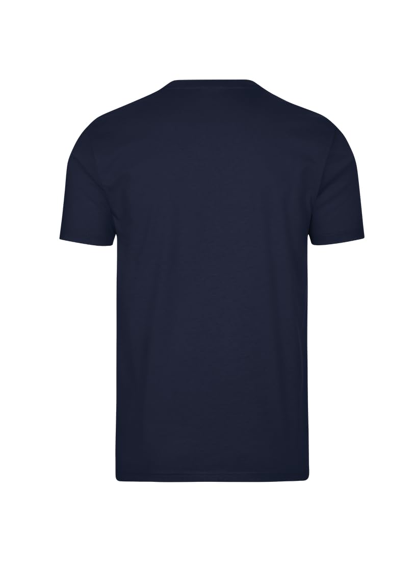 Trigema Men's T-Shirt 636202, XXX-Large, Blue (navy 046), 3XL - Image 4