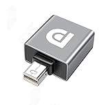 Mini Displayport to Displayport Adapter, DP1.4 Adapter 8K@60Hz Ultra High Speed DP Mini Male to DP...