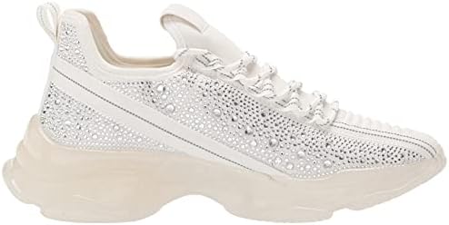 Steve Madden Men's Maxx Sneaker, White, 10 | Image 5