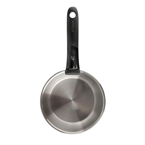 Sitram 713511 SITRAM-713511-Lot 3 casseroles 16+18+20cm Sitramovible Arpège en INOX, poignée Amovible-Tous Feux Dont Induction, Argent – Image 6