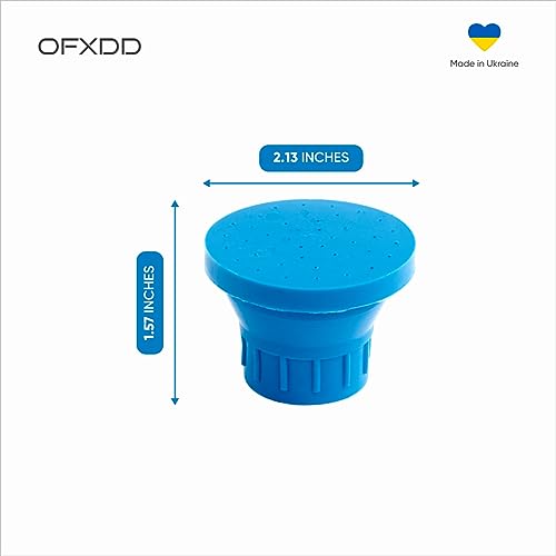 6 Piezas Tapa Botella Rociadores de Agua Portátiles - Ducha Portátil para Perros al Aire Libre - Rociador Tapa Botella para Viaje, Camping y Senderismo, Plástico miniatura 3