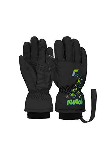 Reusch Guanti da sci unisex per bambini, comodi e caldi e antivento, per uso quotidiano, per bambini, per neve, slitta, invernali