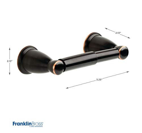 Franklin Brass Kinla Toilet Paper Holder, Delta Oil Rubbed Bronze, Bathroom Accessories, Kin50-Ob1 6.75 X 3.25 X 2.13 Inches #TOP5