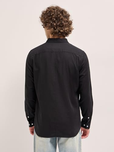 Image of THE BEAR HOUSE Men's Slim Fit Cotton Long Sleeve Shirt