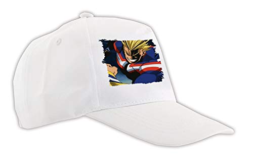 Gorra Blanca All Might BOKU NO Hero Color Cap