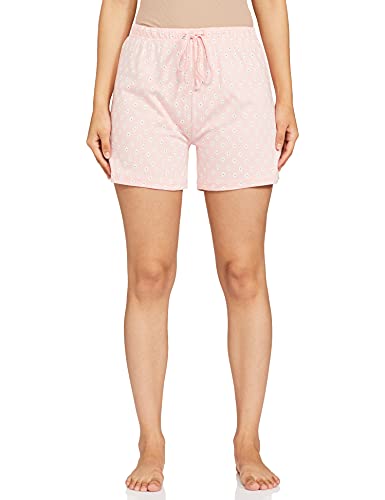 Image of Amazon Brand - Symbol Women's Cotton Regular Fit T-Shirt and Shorts Night Suit (Night Wear | Co-ord Set | Lounge Wear Set) (Available in Plus Sizes)