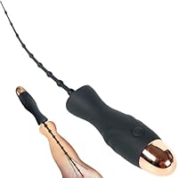 QgLust Harnröhrenvibrator Urethral Dilator Dilatoren für Männer Sounding, 10 Vibrationmodi Penis Plug Vibrator Harnröhren Dilatatoren Männer, Analperlen Vibrator Penis Stimulator Erwachsener Anfänger