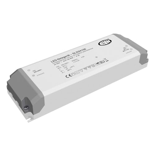Fuente de alimentación LED con voltaje estable SLD24100 para evitar parpadeos en el hogar