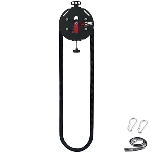 Endless - Entrenador de cuerda, sistema de polea de cable portátil con resistencia ajustable, equipo de gimnasio en casa para entrenamiento físico de extremidades superiores