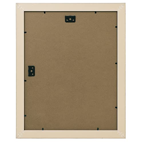 Image of Golden State Art, 11X14 Ornate Finish Photo Frame with White Mat for 8x10 Picture & Real Glass. Color: Distressed Gold