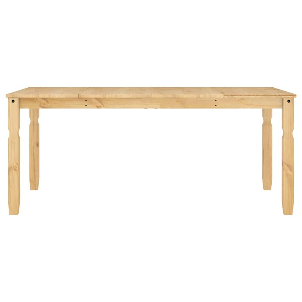 vidaXL Mesa de Comedor Corona Madera Maciza de Pino 180x90x75 cm, Mesa de Cocina, Muebles de Comedor, Mesa de Comedor de Granja, Mesa de Restaurante