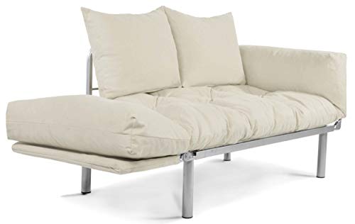 EasySitz Schlafsofa Sofa 2 Sitzer Kleines Couch 2-Sitzer Schlafsessel für Zweisitzer Personen Mein Futon Sitzen EIN… – Bild 3
