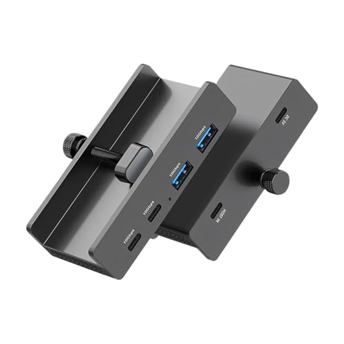 Hub USB à clipser 10 Gbit/s pour un bureau propre et minimaliste au quotidien